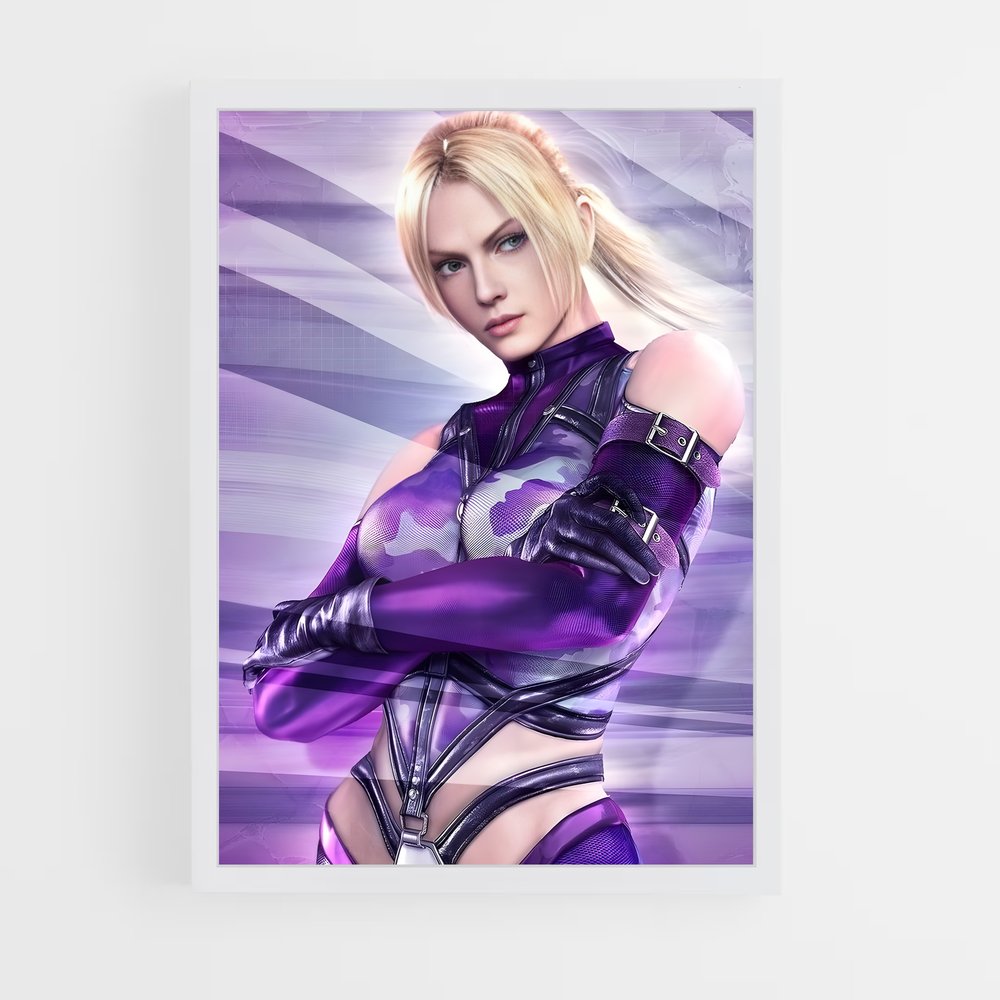 Poster Purple Samurai – affiche Tekken (vue 3)